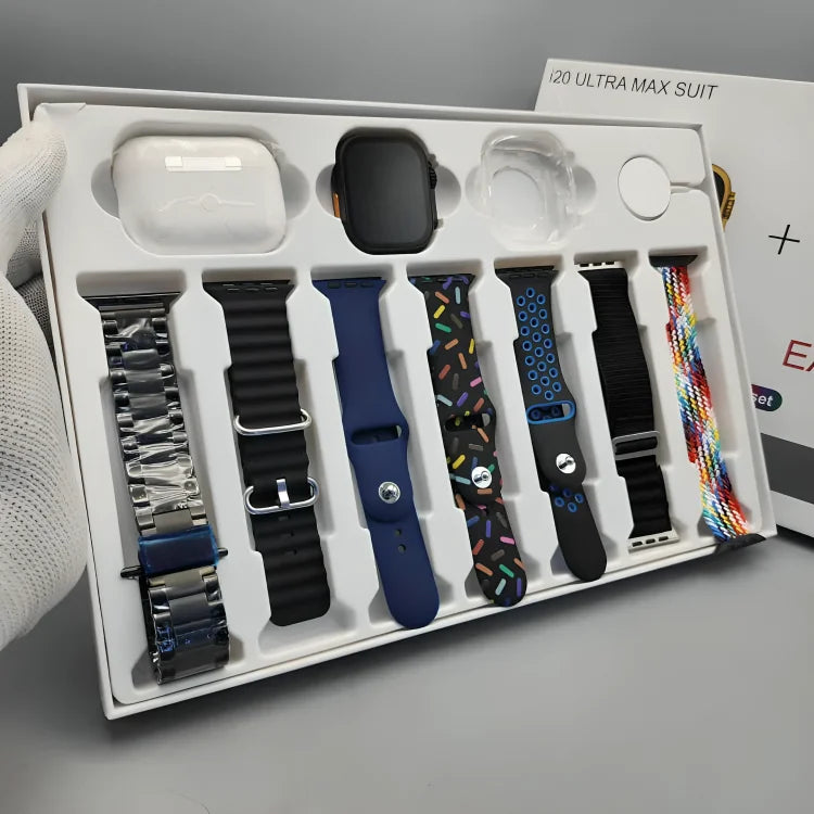 I20 Ultra Max Suit 10 IN 1 Smartwatch