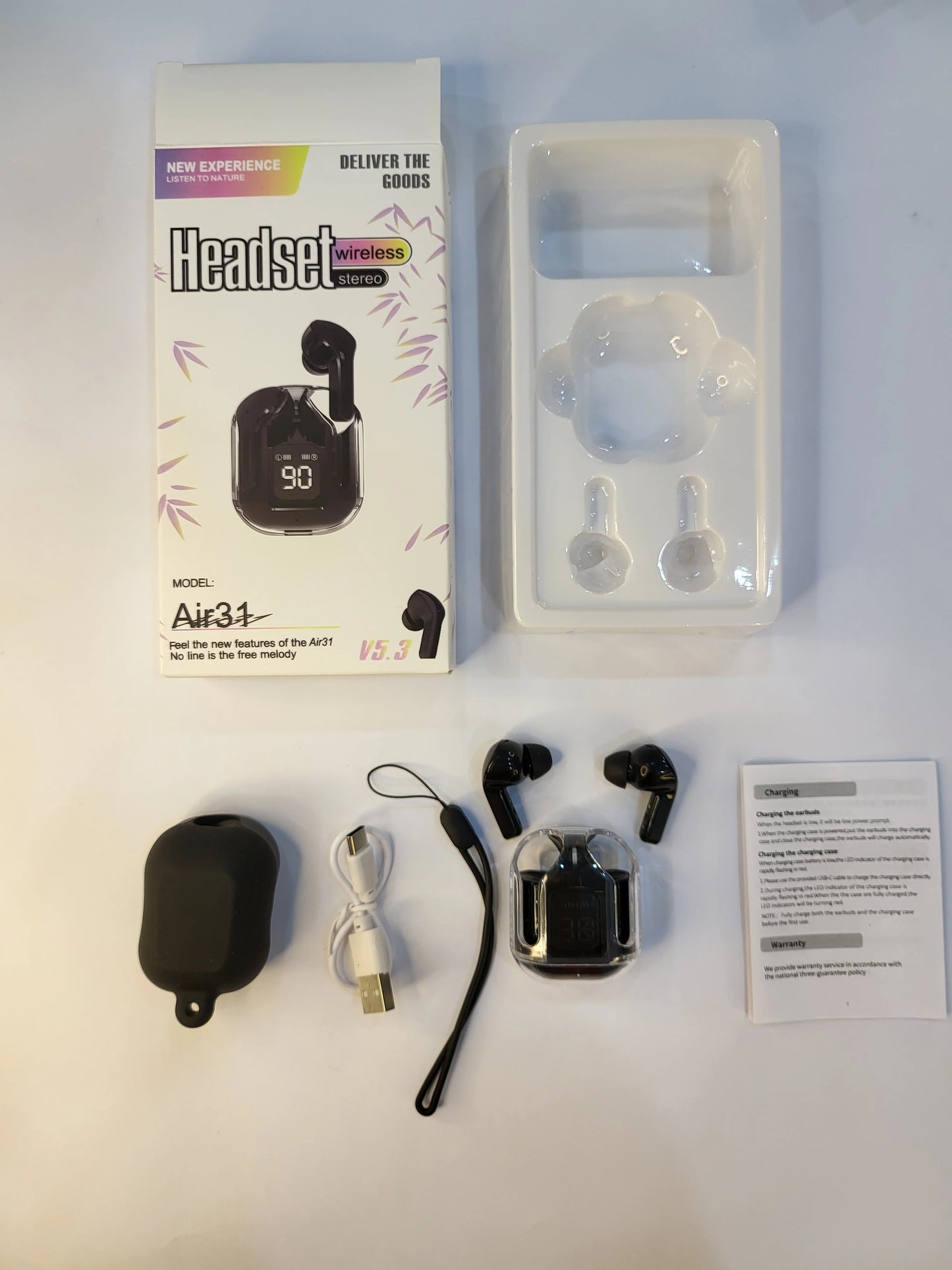 Air-31 Earbuds With Pouch